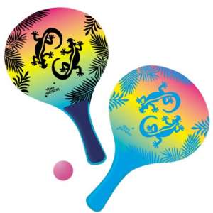 RAQUETTES DE PLAGE BOIS 8 MM