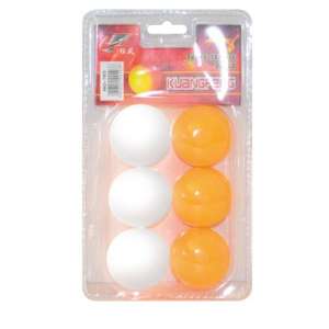 BALLES DE TENNIS DE TABLE 3 ETOILES X 6