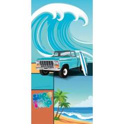 SERVIETTE MICROFIBRE 70 X 140 CM