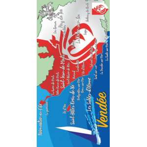 SERVIETTE DE PLAGE MICROFIBRE VENDEE