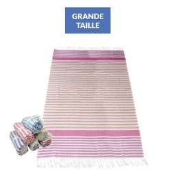 FOUTA DE PLAGE COTON XL