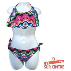 MAILLOT DE BAIN 2 PIECES FILLE 8/14 ANS