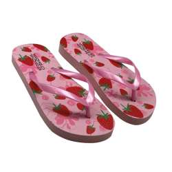 TONGS FILLE FRAISES 28/34