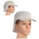 CASQUETTE TOILE CACHE NUQUE T55/57