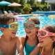 MASQUE DE PLONGEE SANGLE NEOPRENE - ENFANT