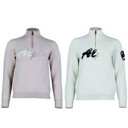 PULL COL ROULÉ MONTANT DEMI-ZIP FEMME