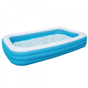 PISCINE FAMILIALE RECTANGULAIRE 3 BOUDINS