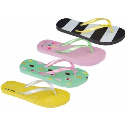 TONGS FILLE IMPRIME - WAIKIKI BEACH